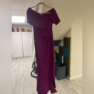 Chiara Boni Magenta Pink Gown